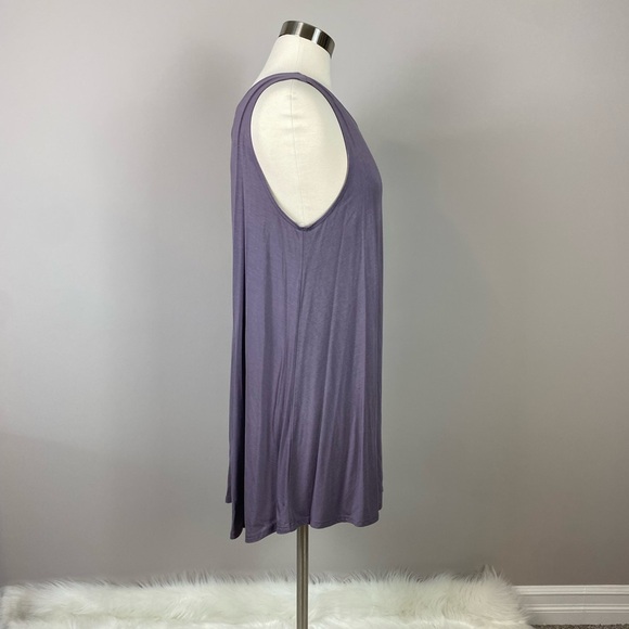 NWTs Boutique Brand Jersey Knit Sleeveless Tank Midi Dress/Coverup - Picture 3 of 8